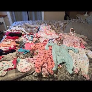 Newborn baby girl clothes